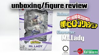 ARTFXJ - My Hero Academia Mt. Lady Unboxing/Figure Review