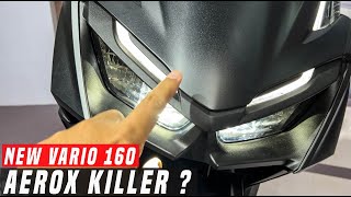 BONGKAR DETIL BODY ‼️ ALL NEW VARIO 160 MY2022🔥 |  TERINSPIRASI CBR250RR ? DESAINERNYA PARAH‼️