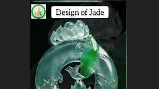 Design of Myanmar Jadeite Jade. #ျမန္မာ့ ေက်ာက္စိမ္း #ပန္းပု လက္ရာ။#dkp #myanmar #jade .#Youtuber ..