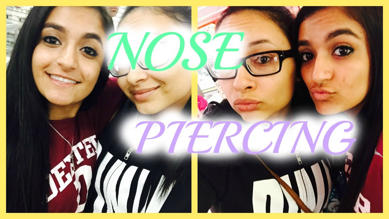 Nose Piercing Vlog 7 Youtube