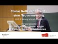 Auftakt zur Vorlesungsreihe „China: Gestern – Heute – Morgen“