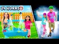 24 HORAS KARLA Y MAU SIENDO MIS PAPÁS 👨‍👩‍👧 *Los puse a prueba para el bebé* | Karla Bustillos