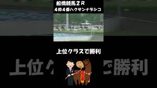 【きょうのはくさん】6/21船橋競馬 #Shorts