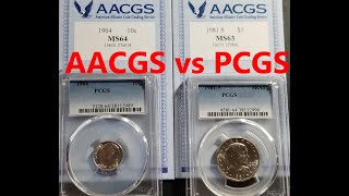 PCGS vs AACGS Coin Grading Services - What will happen?