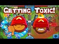 Toxic PRO PLAYER?! | BTD Battles *RAGE*