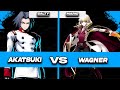 [UNI 2] Akatsuki vs Wagner (Salty vs Mario) [Under Night In Birth 2] Hot Pocket Special Aegis