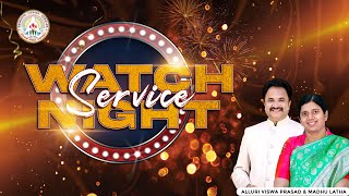 Watch Night Service 2024 - 25 | Maranatha Temple | Viswa Prasad and Madhu Latha Alluri