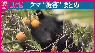 【クマ被害まとめ】 クマが倉庫に3日前からとどまり続け…きょう早朝“捕獲用おり”に　秋田市　など ──ニュースライブ［2024年2月9日］（日テレNEWS LIVE）