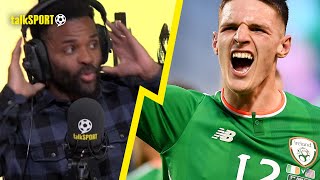 Darren Bent QUESTIONS If Declan Rice SHOULD Be Playing For England If He Has CAPS For Ireland! 👀😮