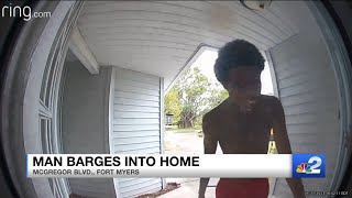 Man barges into Fort Myers home while family eats dinner, claims he’s a ghost