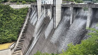 中筋川ダムの洗浄放水が圧巻すぎる！4K動画【放水編】 ◆ダム探訪◆ 電車と徒歩で行く 高知県宿毛市  ●029● COOL JAPAN DAM Nakasujigawa Dam, KOCHI