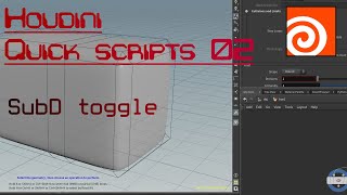 Houdini Quick scripts 02-Subdivide toggle