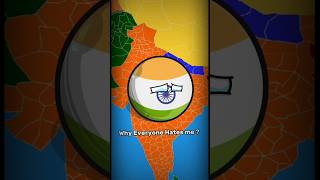 Real Friends of India 🥺❤ #india #countryballs #viral #shorts