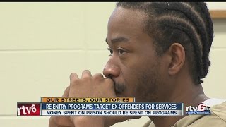 Re-entry programs target ex-offenders for services