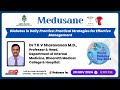 Diabetes in Daily Practice: Practical Strategies for Effective Management | WDD 2024 | Medusane