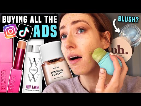 Testing Every Beauty Product That Instagram & TikTok MADE ME BUY - YouTube