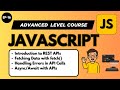 JavaScript API Tutorial in Hindi | Fetch API, Async Await,| JavaScript tutorial in Hindi (2025)