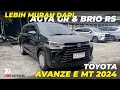 TOYOTA ALL NEW AVANZA 1.3E M/T 2024 - Lebih Murah dari Agya GR dan Brio RS!