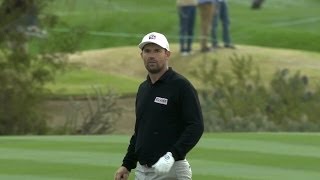 Padraig Harrington hits masterful bunker shot at Waste Management