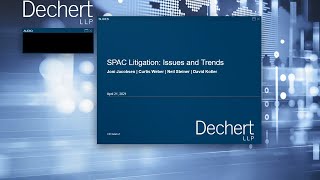 SPAC Litigation: Issues and Trends