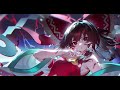 【イラストメイキング】東方幻想エクリプス霊夢 東方project【speed painting】