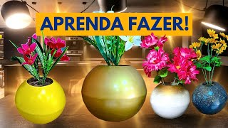 Oportunidade de Ouro: GANHE DINHEIRO EM CASA Mesmo sem experiência! Como fazer vasos de gesso Top