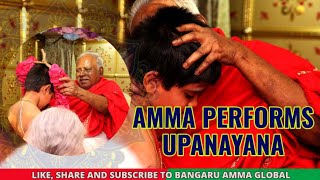 Amma Performs Upanayanam | Sacred Thread Ceremony | Dec 11, 2021 | Om Sakthi Global