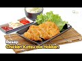 BIKIN CHICKEN KATSU ALA HOKBEN YANG GAMPANG, SEMUA PATI BISA