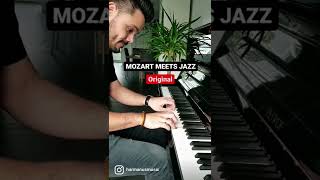 Mozart meets Jazz Piano #shorts