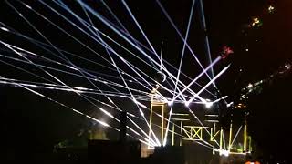 Laser Show Schiffshebewerk Henrichenburg Extraschicht 2024