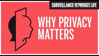 Why Privacy Matters: Panel Ten