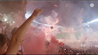 EL RECIBIMIENTO HISTÓRICO Y MONUMENTAL DE LOS HINCHAS DE RIVER 🤍❤️🤍