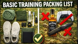 What to Bring to Army Basic Training (The REAL Packing List)