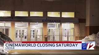 Cinemaworld Lincoln closing its doors on Saturday