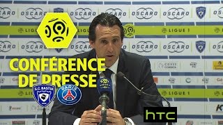 Conférence de presse SC Bastia - Paris Saint-Germain (0-1) - 2016/2017