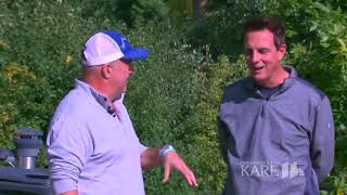 Perk goes disc golfing with Andrew Zimmern