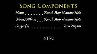 Kash hamare hota sad karoake and lyrics