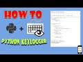 How to create a simple keylogger using python with logger