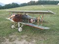 Rc Spad XIII 1/4 scale Balsa Usa kit maiden flight