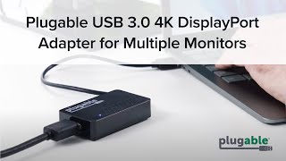 Plugable USB 3.0 4K DisplayPort Adapter for Multiple Monitors