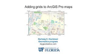 Adding grids to ArcGIS Pro maps