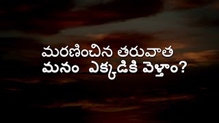 మరణించిన తరువాత మనం ఎక్కడికి వెళ్తాం? (Where Do We Go When We Die?) (online)