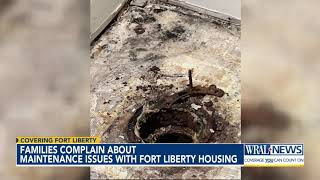 Families complain about maintence issues with Fort Liberty housing