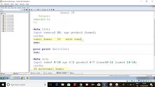 SAS INPUT METHODS | SAS TUTORIAL FOR BEGINNERS VIDEO 3
