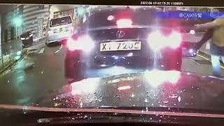 車CAM直擊 - 中環槍擊案3南亞漢受傷　1人背中2槍　警拘3男