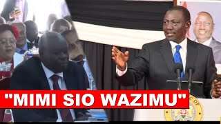 Listen to what Ruto told Gachagua today in Nairobi infront of his wife Pastor Dorcas Rigathi!