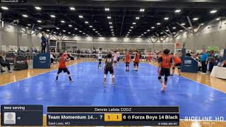 Forza Boys 14 Black vs. Team Momentum 14Navy (2025.02.09)