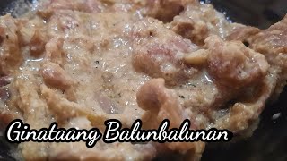 Ginataang Balun-balunan