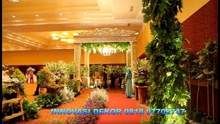 BEST WEDDING DECORATION FANTASTIC VENUE SASANA KRIYA GRAND BALLROOM TMII 