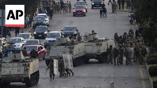 Lebanese army helps to control demonstrators after UN peacekeeping force convoy comes under attack